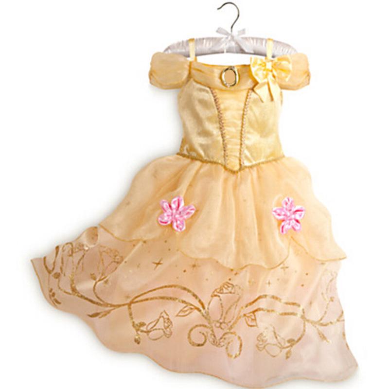 Kostým letních šatů pro dívky s motivem Ledového království 2024 - Krátký rukáv na halloweenské vystoupení