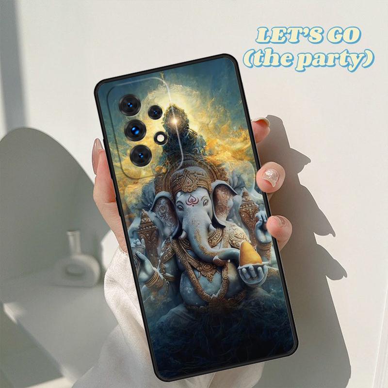Ganesh Elephant God phone case For Samsung Galaxy A42 A31 A40 A51 A71 A32 A80 A91 A52 A72 A73 A20e A21S A50 A70 A11 A12 Cover