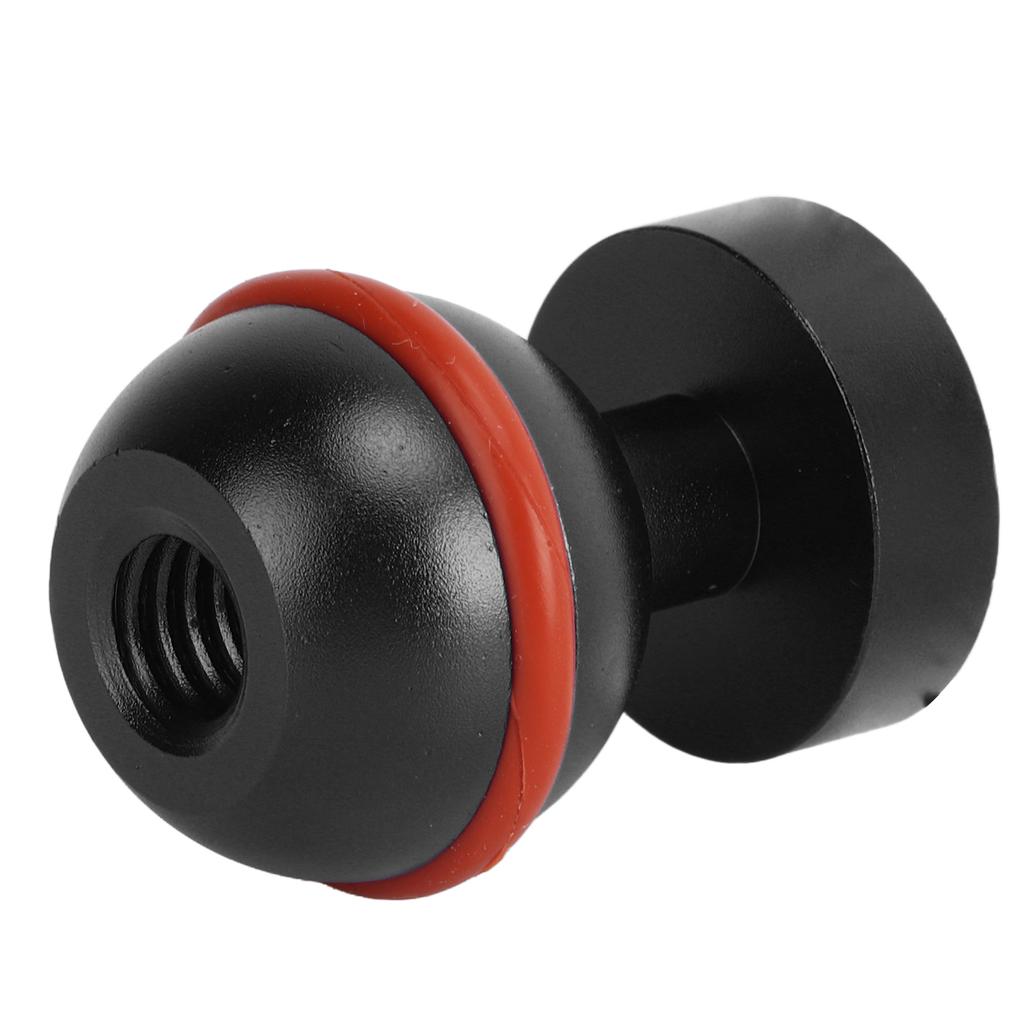 Diving Light Ball Head Aluminium Alloy Hard Coating Anodizing Small Lightweight Durable Diving Flashlight Ball Head