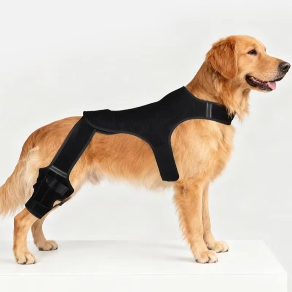 Reflective Design Dog Rear Leg Brace Adjustable Elbow Protection Cover Post-Operation Care