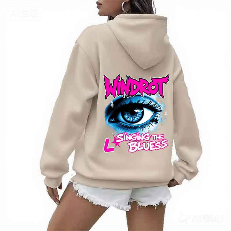 Kangaroo Pocket Women'S Hoodie Spring Autumn Street Casual Fashion Top Versatile Trend Y2K Clothing Long Sleeved Pullover Top