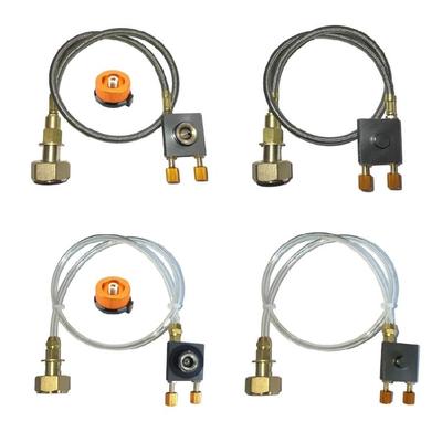 Mountaineering Gas Adapter Versatiles Gas Tanks Adapter Outdoor Campings Gear for Camping and Picnics
