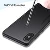 Luxury PU Leather Case For iPhone XS Max Back Cover Silicone Shockproof Full Protection Phone Case For iPhone XSMax iPhoneXS Max