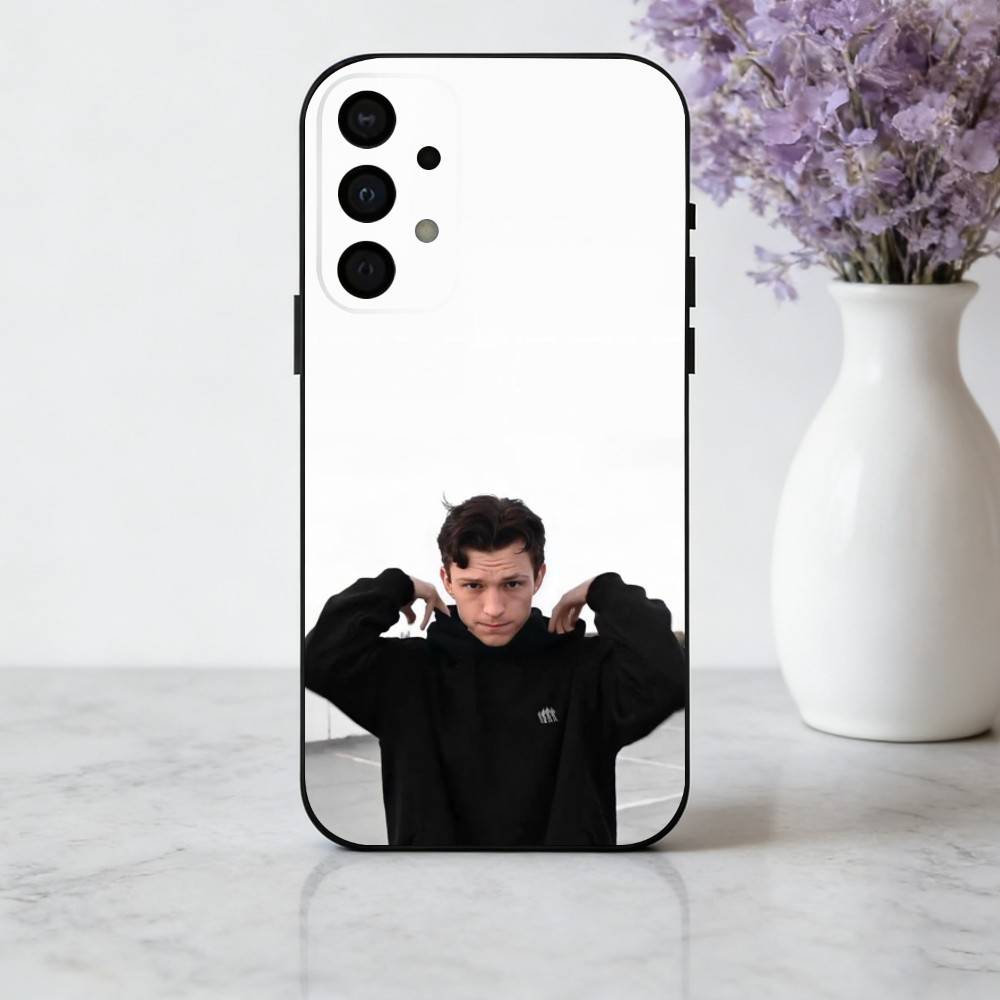 Handsome T-Tom H-Holland Phone Case For Samsung Galaxy A73,A72,A71,A70,A53,A52,A51,Soft Silicone Black Cover