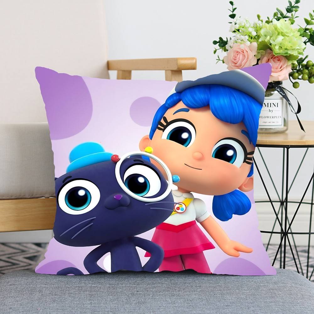 

TTrue And The Rainbow KingdomS Throw Pillow Covers Pattern Cushion Cover Suitable For Sofa Bedroom Car Pillow Cover 40x40 cm