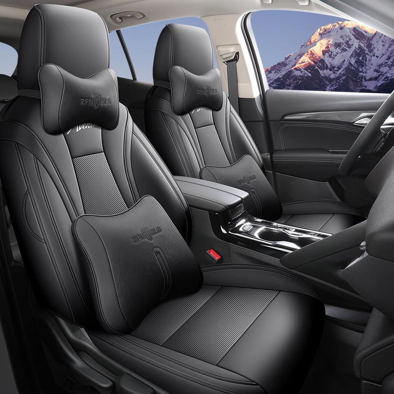 Buick Envision Full Coverage Leather Seat Cover - All-Season, Universal Fit.