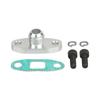 CNC Machined AN10 Turbo Oil Drain Flange Adapter T6061 Aluminum Kit for GT28 G GT30 GT35 T17 Turbo Installations