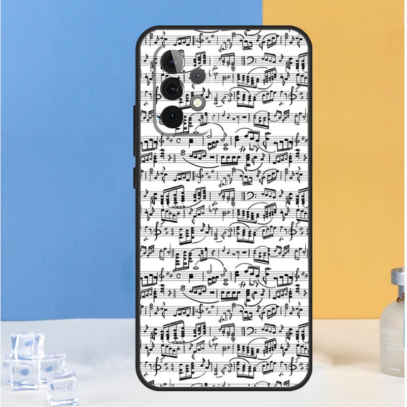 

Music Notes Treble Clef For Samsung Galaxy A16 A26 A36 A56 A13 A33 A53 A05 A06 A54 A34 A14 A32 A52 A55 A35 A15 Case Samsung A54 5G
