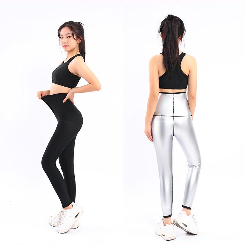 

Women s Plus Size Full Coating Sweatpants & Nine-Point Yoga Fitness Set M