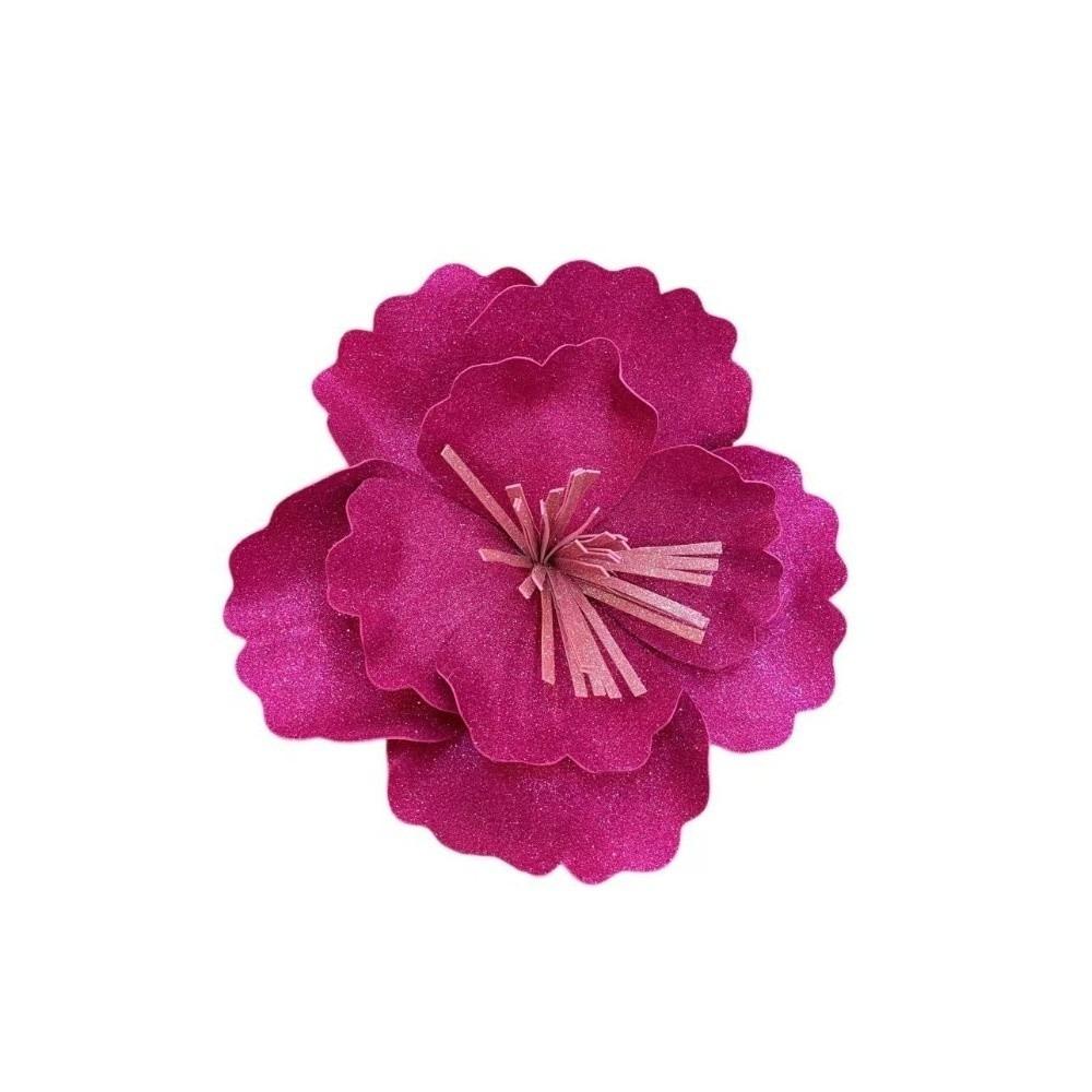 

Shining 3D Flowers Decoration Creative EVA Flowers Three Dimensional Flowers Wedding Ceremony 30CM розы красного