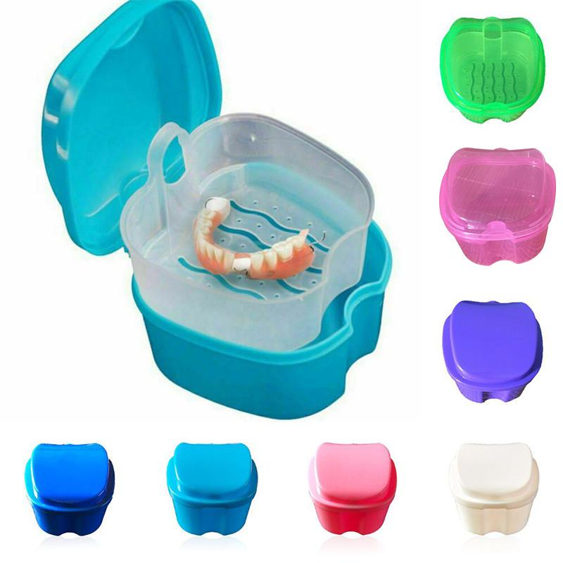 Denture Bath Box Durable And Convenient Storage