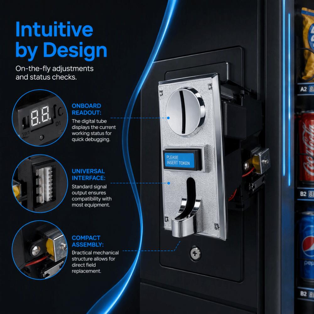 Selector Slot Coin Selector Multi Coin Game Coin Acceptor Multi Coin Acceptor For Game Machine