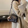 Premium retro small bag women's new autumn and winter versatile messenger bag fashionable portable small square bag