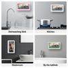 Bathroom Waterproof Phone Case Home Wall Holder Stand Box Self-adhesive Touch Screen Mobile Phone Cover Shower Sealing Storage