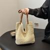 Beautiful Single Shoulder Seaside Vacation Bag Women's Beach Bag Woven Large-capacity New Straw Commuter Tote Bag