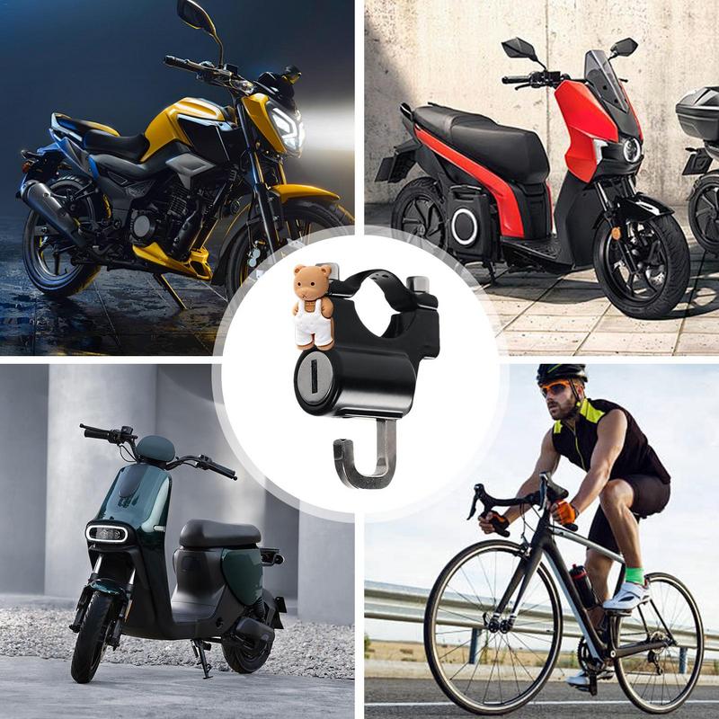 Head Cover Lock Anti-Theft Motorcycle Locks High-Strength Motorcycle Security Locking Anti-Theft Safety Lock
