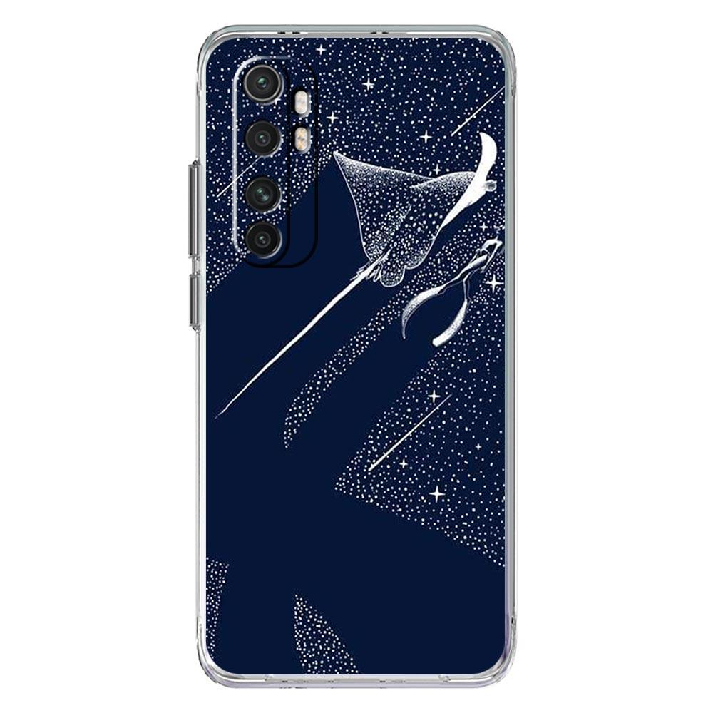 Killer Whale Orca Phone Case For Xiaomi Mi Poco X6 X5 NFC X3 F6 F5 Pro F4 F3 15 14T 14 13T 12T 12 13 Lite 11 Clear Cover