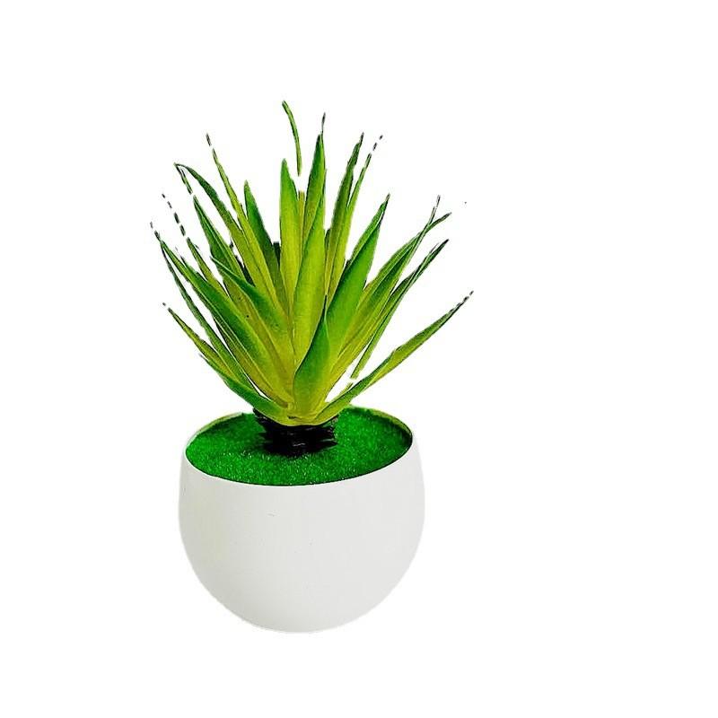 Gladiolus Pvc Realistic Succulent Flower Pot Plastic Craft For Living Decor Room