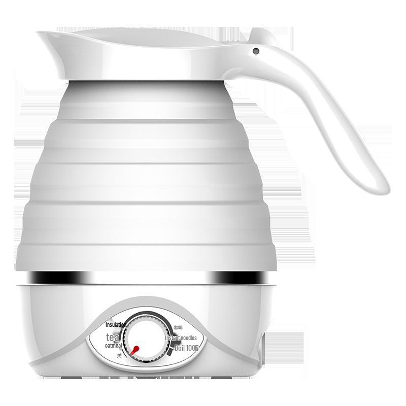 Foldable Portable Electric Kettle 110V, Adjustable Temperature & Auto Keep Warm for Travel