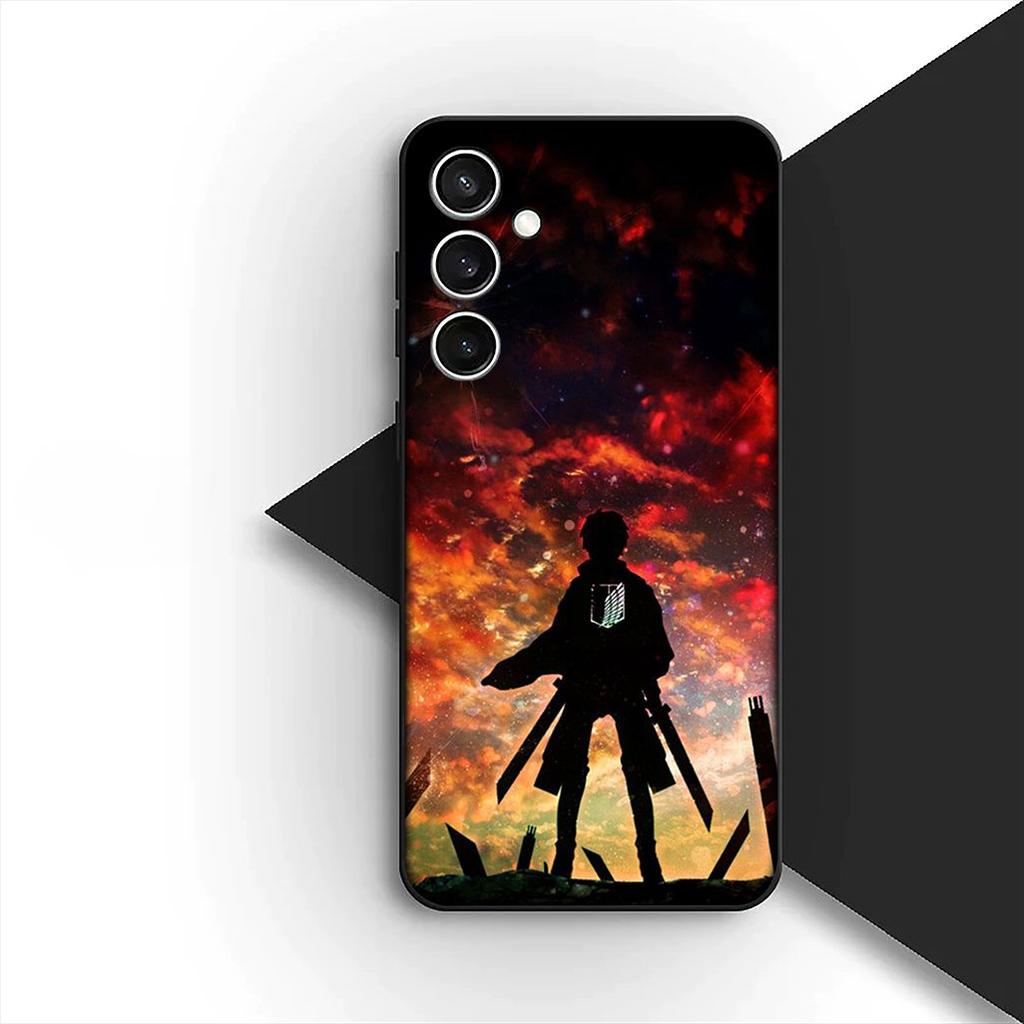 Cover for Motorola Moto G55 G45 G75 G85 G35 Edge 50 30 Fusion 40 NEO Ultra Pro Phone Case Comics Attack on titan levi Eren