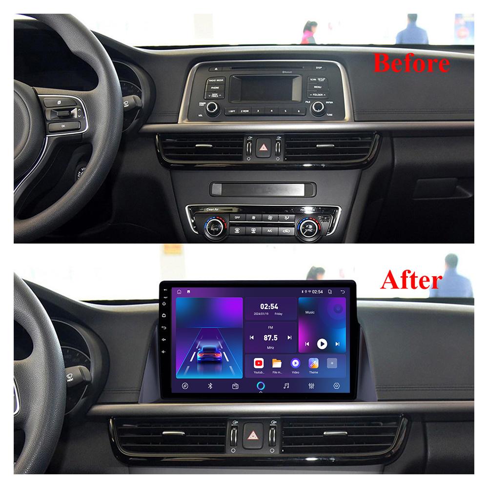 Autorádio Android pro KIA Optima 2016-2020 multimediální přehrávač hlavní jednotka stereo GPS navigace BT WIFI 1+16GB
