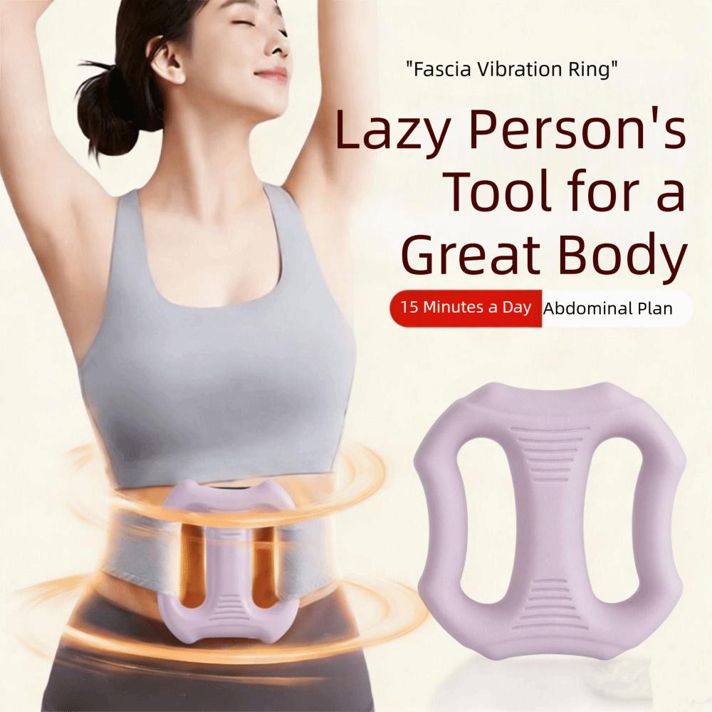 Portable Fascia Massage Ring USB Charging Full-Body Fascia Ring Back Waist Leg