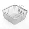 Stainless Steel Frying Basket Square Steaming Basket Convenient Cooking Tools Air Fryer Accessories for Air Fryers