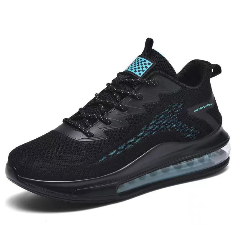 Men's shoes running shoes air cushion men's spring and autumn new trend breathable soft sole men's casual sports shoes