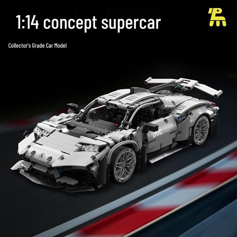 

Tuomu T3014 1:8 Конструктор Суперкар: Продвинутая модель-пазл для взрослых.