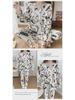 Women's Plus Size Cute Sweet Princess Pajamas - Long-Sleeved Trousers for Spring & Autumn 2024