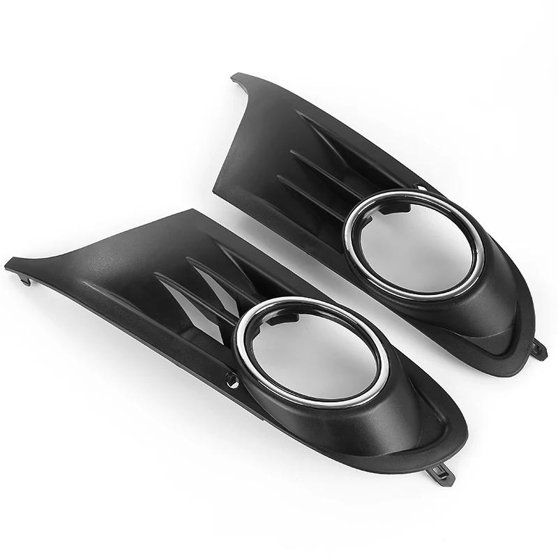 2Pcs Front Bumper Lower Fog Light Grill Grille for Volkswagen VW Jetta Sportwagen Golf 6 VI MK6 TDI / TSI 2010 2011 2012