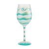 enesco Lolita Wine Glass, Eternal Tides, 6012479