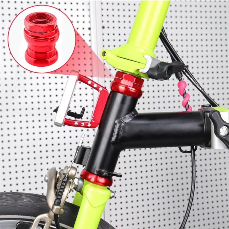 Folded Bike Headsets Precision Bearing Headsets Aluminum Alloys Bicycles Headsets Easyly Installation Bike Part