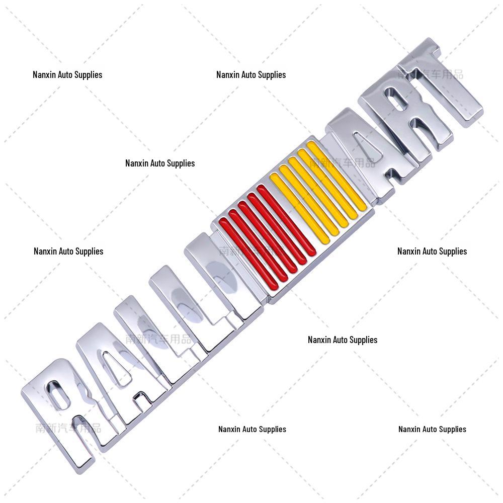 RALLIART Sticker, Front & Rear Emblems