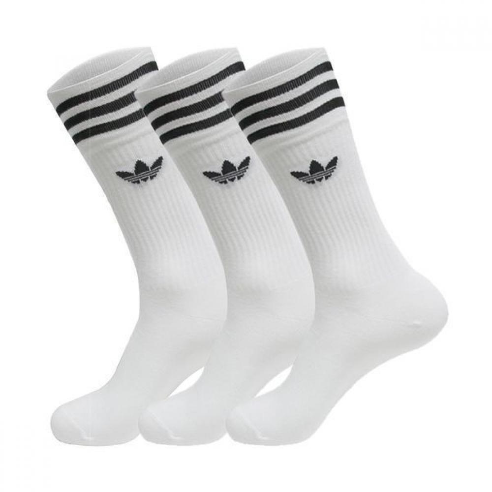 

Adidas Adidas Solid Crew Socks 3 Pack Long Necks 3 Pairs Set S21489