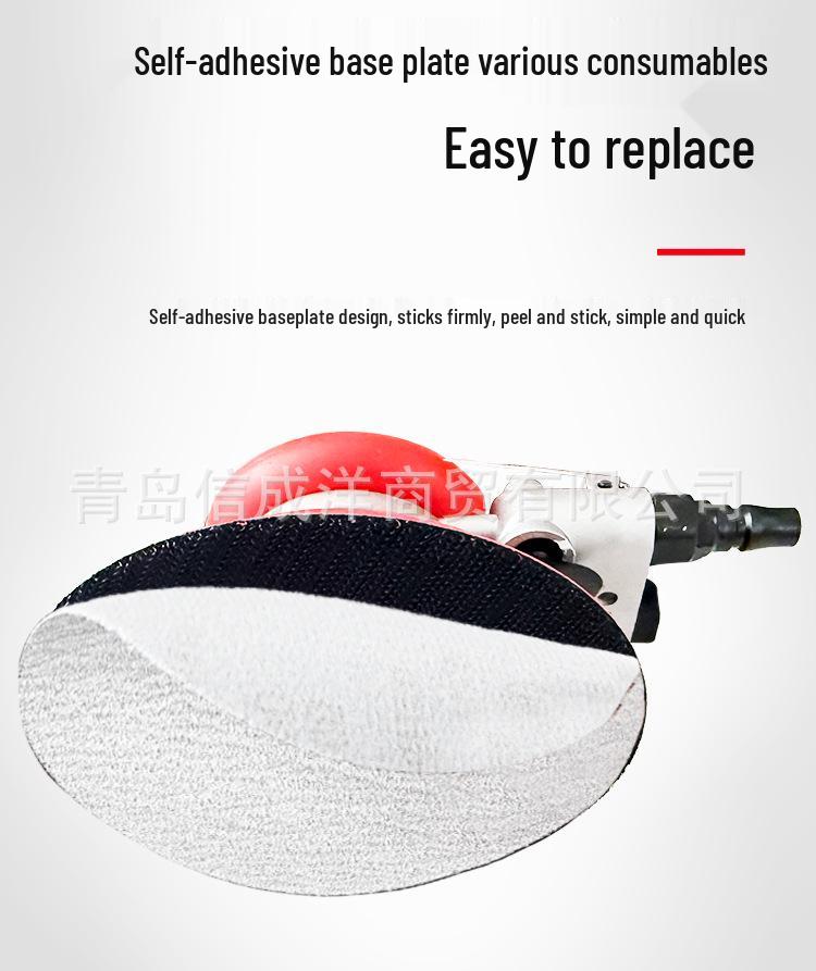 Tafde 5" Pneumatic Sander/Polisher Vacuum Woodworking Machine for Sanding, Waxing, Grinding, and Dry Grinding.