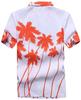 Summer Short Sleeve Aloha Beach Size 5XL Y-ME Shirt, Shirt, Shirt, Stylish, Breathable, Blue,