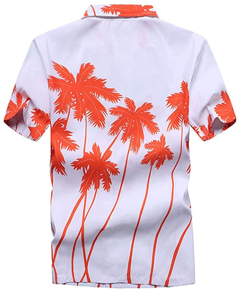 Summer Short Sleeve Aloha Beach Size 5XL Y-ME Shirt, Shirt, Shirt, Stylish, Breathable, Blue,