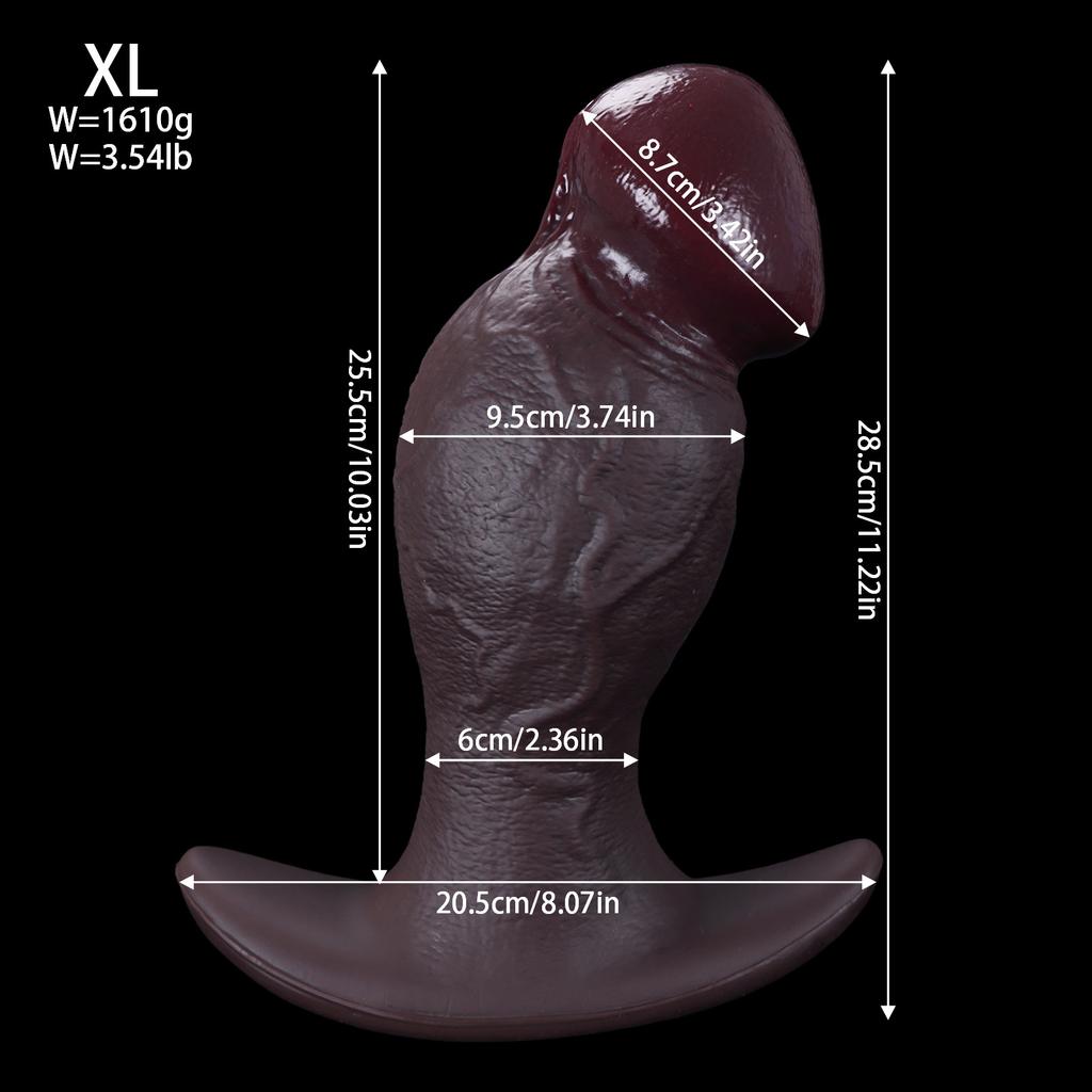 Duży Miękki Silikonowy Korek Analny Trener Analny dla Mężczyzn Kobiet Dorosła Zabawka Seksualna 18+ Dildo Korek Masażer Prostaty