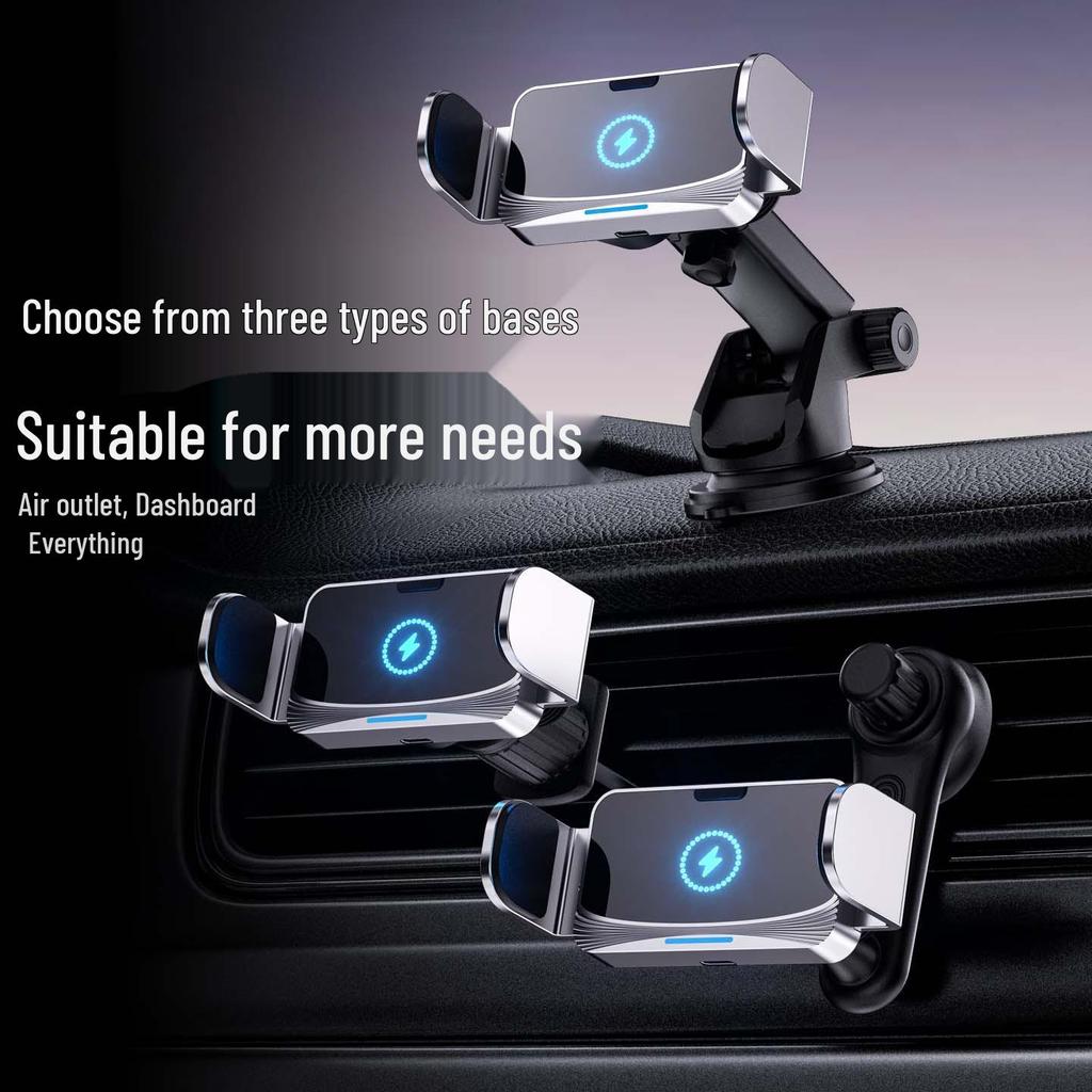 Universal Electric Car Phone Holder with Air Vent Clamp