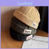 Fashion Color Solid Letter Decoration Neutral Casual Dome Hat For Autumn