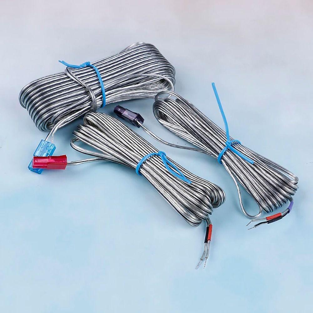 1Pcs 3/4/10m Speaker Wire Cable DVD Blu-ray Home Theater Cable Connector  for 5.1 Sound Speaker