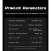 POEDAGAR Men Wristwatch Week Date Digital LED Quartz Fashion Clock Alarm Dual Time Display Electronic Luminous Watches