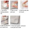 30 Pairs Anti-running Quilt Corner Buckle Anti-slip Bedclothes Fixed Button  Sofa