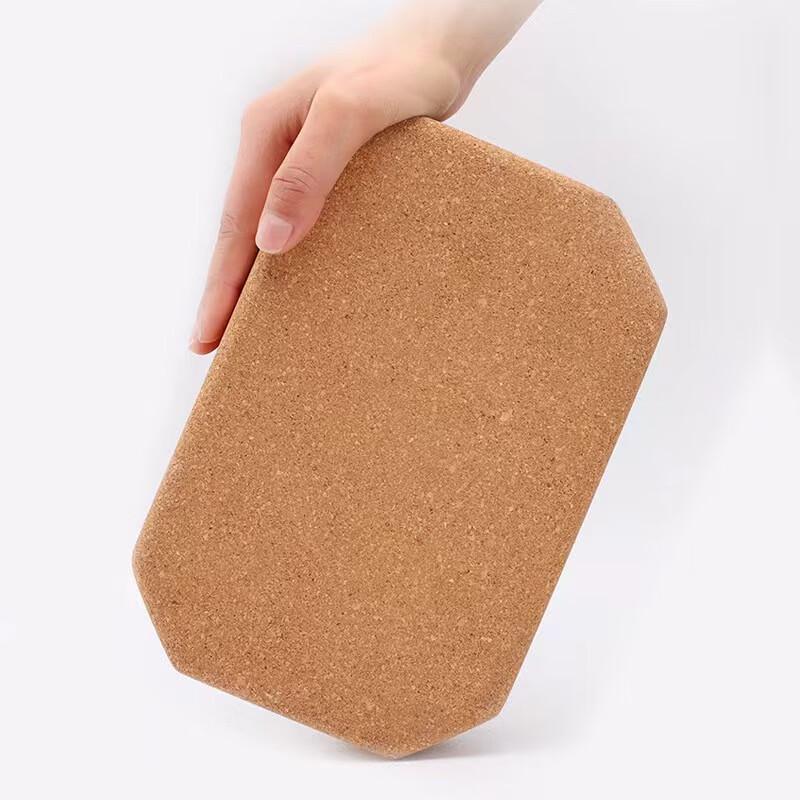 Octagonal Cork Yoga Brick