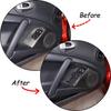 Carbon Fiber Window Lift Switch Button Trim Frame For Mitsubishi ECLIPSE 2006-11