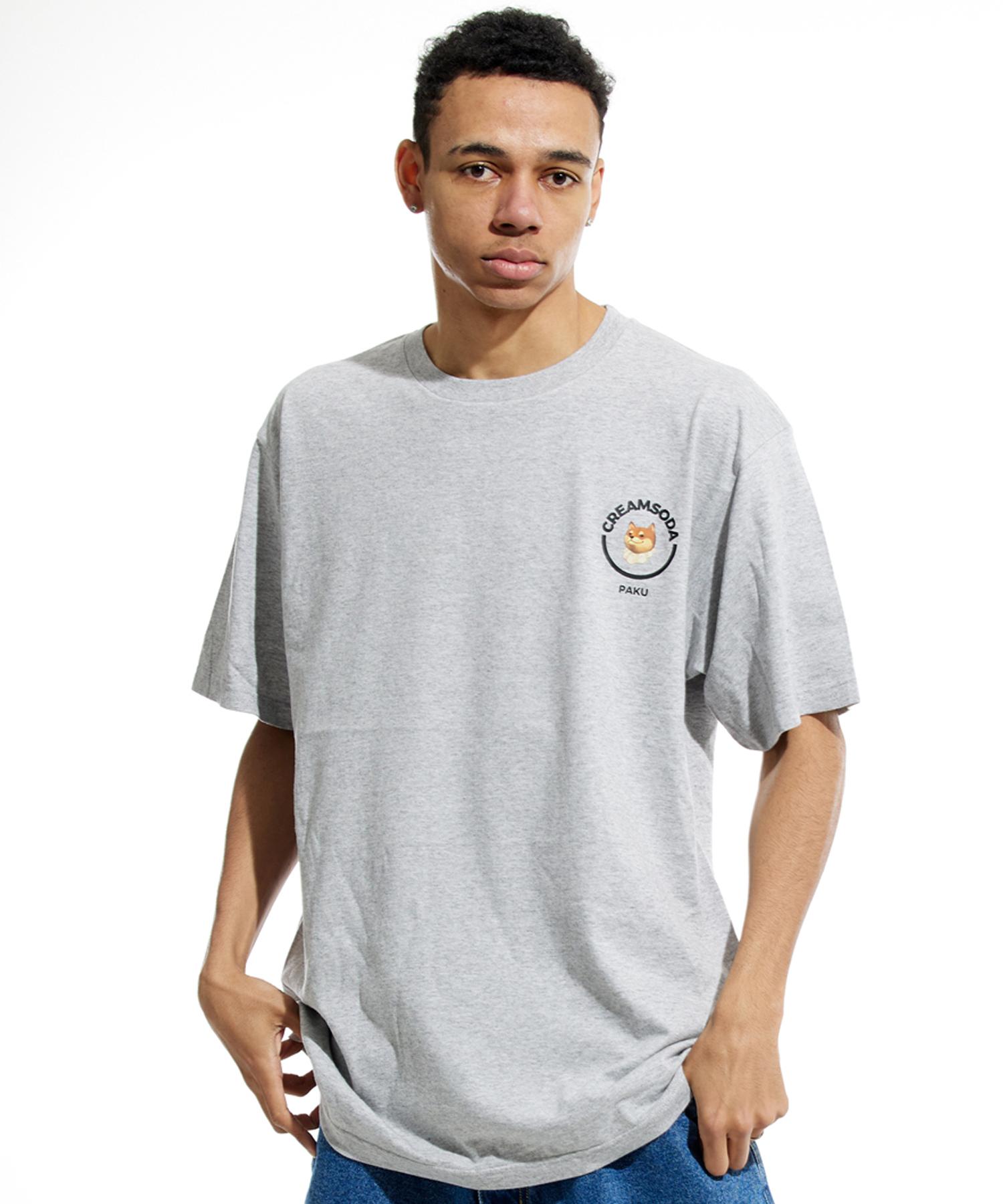 Cream Soda Lab Lab Crl Parku Circle Logo Short Sleeve T-Shirt Gray L