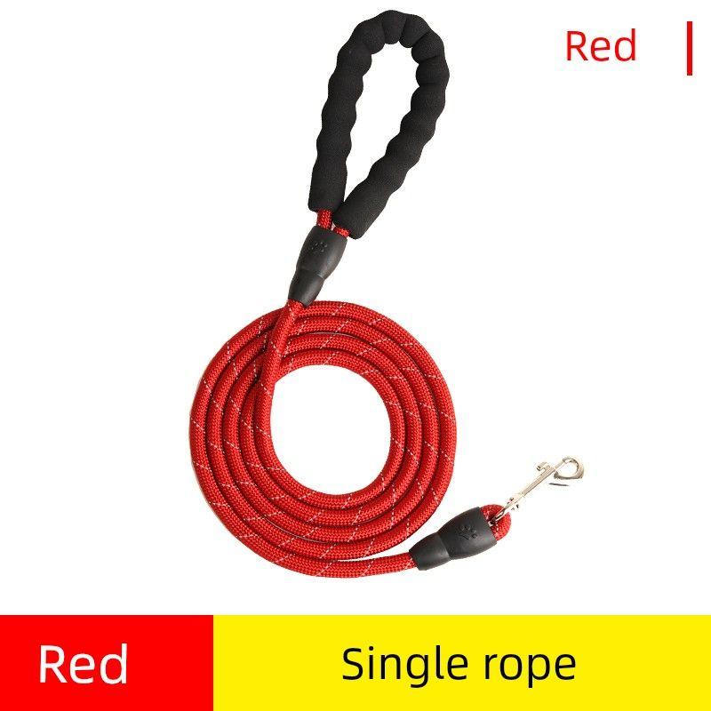 

Long Dog s Hand Holding Rope Dog Rope Walking Dog Leash Sub-Collar Chest Back Pet Supplies Small, Medium and Large Dogs Dog Leash 1.5 M [about 5.00 kg-10.00 kg]] Red single rope