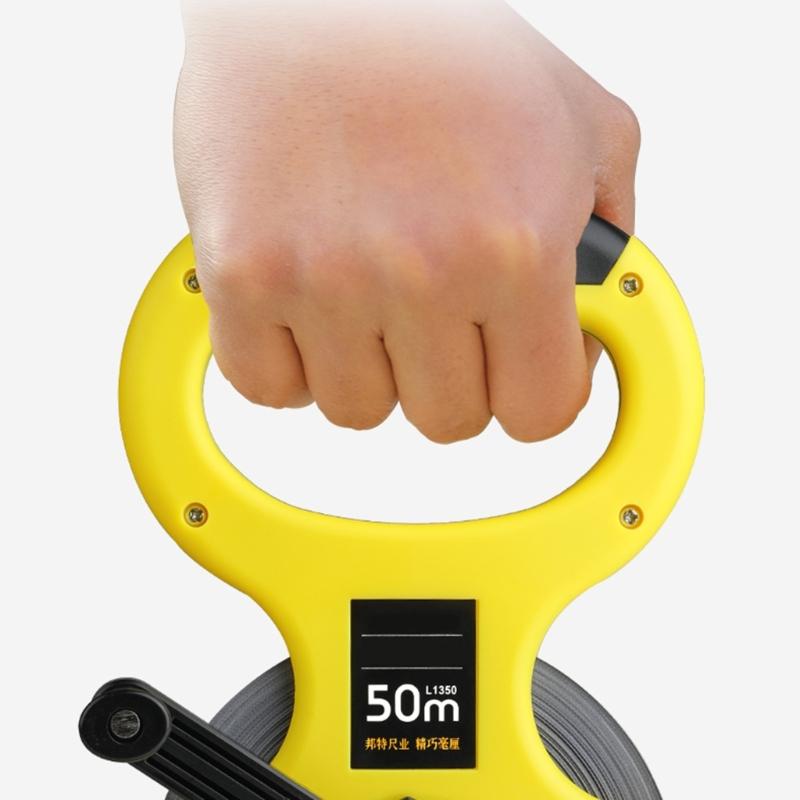 Heavy Duty ABS Tape Measure with 3 Meter Reward Tape Waterproof Nylon Fiber Coating for Construction Tailoring Home Use