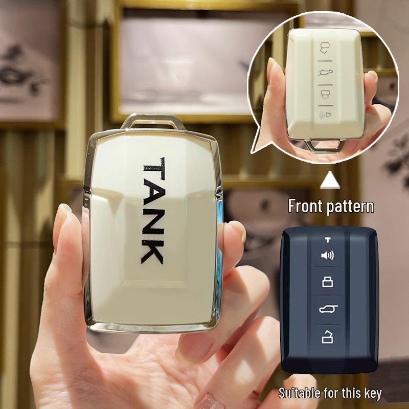 Tank 300/500 Key Cover - Premium Soft Rubber Protection for Remote Keys